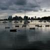 Stormy Sunset, Boston, Massachusetts 